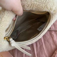 Miu Miu Shearling 2-Way Handbag #QY0WL9