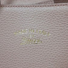 GUCCI Swing Pink Leather Handbag #QYFOZ6