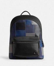 COACH Charter Backpack Patchwork Leather C Hardware #QYIG6G