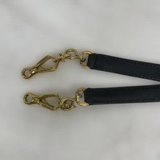 HERMES Kelly Shoulder Strap, Noir (Black), 82cm #QYEM6B