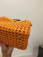 FENDI Peekaboo Braided Leather Handbag Women Japanese Authentic #PC2TR6