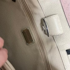 FERRAGAMO Ferragamo soft leather handbag, Beige #QYDXYX