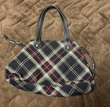 Vivienne Westwood checkered handbag, black and red #QYI1FV