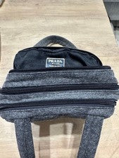 PRADA wool handbag, gray Women #QY3NJ6