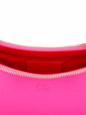 CHRISTIAN LOUBOUTIN Rubila Chain Mini Shoulder Bag, Pink, 2-Way, Storage #QY42MN