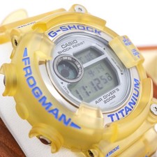 G-SHOCK Watch, Clear Yellow, Frogman 3462 #QY4AMK