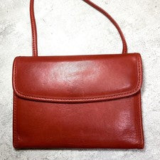 OLD COACH Shoulder Bag Wallet Glovetanned Leather Pouch #QY3NCM