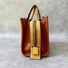 COACH Rogue 17 Color Block BROWN #QY7Y3I