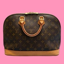 LOUIS VUITTON Monogram Alma PM Handbag #QY85Q5