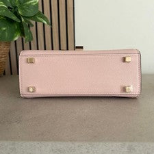 Valextra Iside Micro Pink 2-Way Shoulder Bag #QY86RT