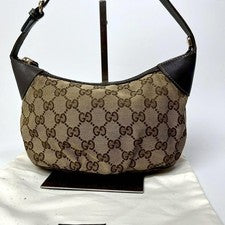 GUCCI Accessory Pouch GG Canvas Sherry Line #QYHDRX