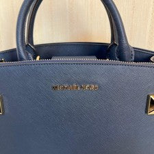 MICHAEL KORS navy handbag #QY7S7R