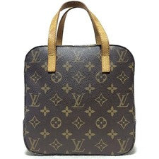 LOUIS VUITTON 2-way handbag, Spontini Monogram, M47500 Brown #QY8618