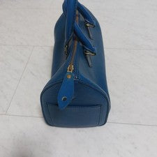 Louis Vuitton Epi Speedy 25 Handbag, Blue #QYDQQ3