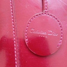 Christian Dior burgundy enamel handbag #QYHLO3