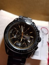 Full black IP coating, center chronograph, production model #QYKLL6