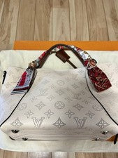 LOUIS VUITTON Mahina Hina 2-way Shoulder Bag Monogram Perforated #QY440U