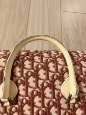 DIOR No. Trotter Oblique Pink Mini Boston Bag #QYELRM