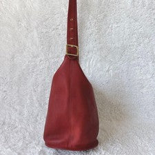 OLD COACH Duffel Sac Bag red XL Shoulder #QY4AM2