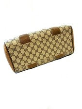 OLD GUCCI Sherry Line Mini Boston Bag with GG Pattern (Classic) #QYBF83