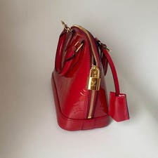 LOUIS VUITTON Alma BB Pink #QYBDFW
