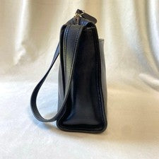COACH Old Coach USA Leather Shoulder Bag, Black 9927 #QYK62D