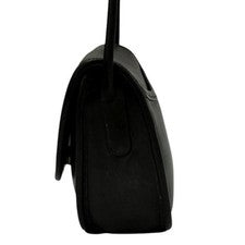 OLD COACH Shoulder Bag, Black Leather #QY0FY3