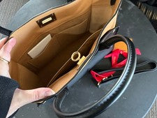 LOUIS VUITTON Black x Camel x Monogram Bag #QY8EMG