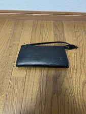 Louis Vuitton Epi Pochette Handbag, Tresor Bi-fold Wallet #QYJ3KL