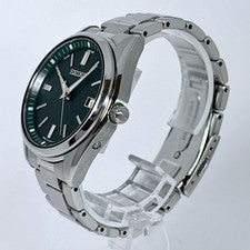 SEIKO Men's Watch with Accessories, Green Dial, Solar Powered, Radio Con #QYJXV5