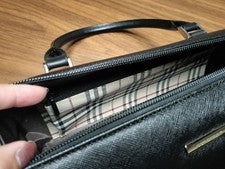 Burberry handbag, black #QYHEO8
