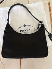Prada Re-Edition 2005 Re-Nylon Mini Bag, Black #QYDI69