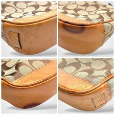 00s Coach Accessory Pouch Signature Y2K #QYC8D7