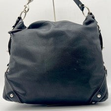 COACH One-Shoulder Bag, Leather, 10616, Black, Fits A4 Size #QY5DG8