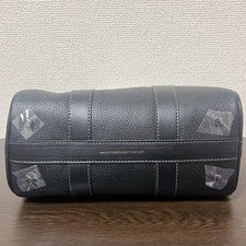 COACH Shoulder Bag/Handbag 2-way Black Compass Bag #QYCFQN