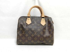 LOUIS VUITTON Monogram Handbag, Size 25 #QYACC9