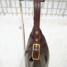 COACH One-Shoulder Bag, Old Coach, Dark Brown Leather #QYJ3BY