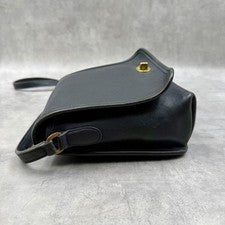 Old Coach Turnlock Shoulder Bag, Black, Classic #QY3NT9