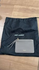 SAINT LAURENT handbag, gray. #QYL2DE