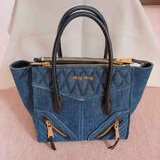 Miu Miu handbag, denim #QY7QSE