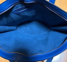 Louis Vuitton Epi Handbag, Blue LOUIS VUITTON #QYKDXV