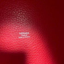 HERMES Picotin Lock MM Red #QYKTRW