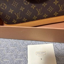 LOUIS VUITTON Alma Monogram Handbag Brown Monogram Canvas #QYK647