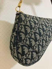 DIOR Saddle Trotter Handbag & Coin Purse Set #QYFHHE
