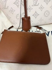 LOUIS VUITTON Mahina Hina 2-way Shoulder Bag Monogram Perforated #QY440U