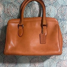 OLD COACH 4410 2-way Shoulder Bag, Handbag, Brown #QYL87O