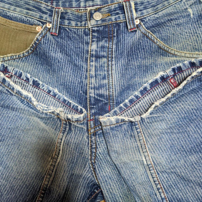 SATISFY Blue Straight Denim Fade #QY3OIZ