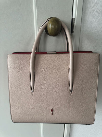 Christian Louboutin Red Studs 2Way Shoulder Handbag Used Mint #QY9FMZ