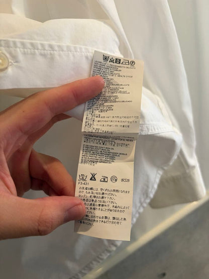 Maison Margiela Epaulet Shirt White #QY8D5R