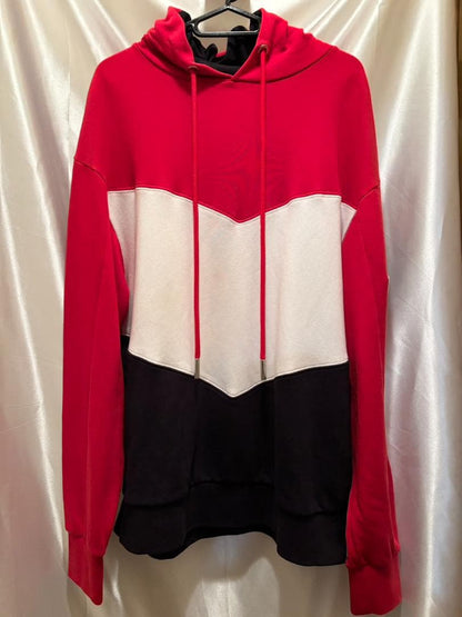 Rank AB MONCLER hoodie, size M, tricolor #QY1Y5E